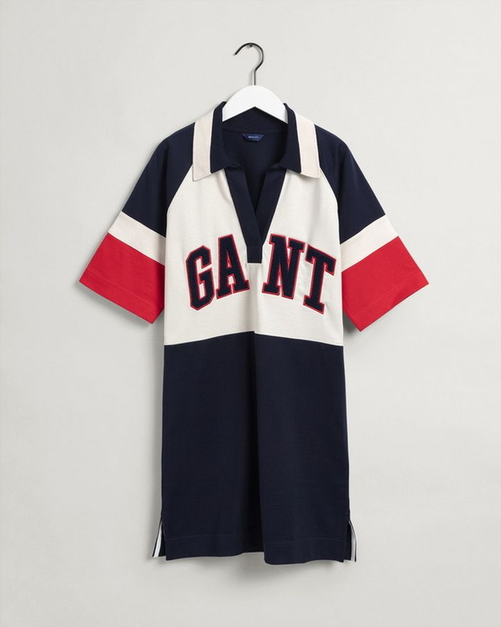 D2. RETRO SHIELD RUGGER DRESS