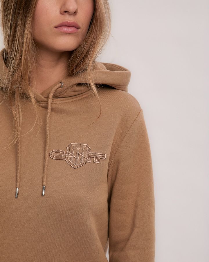 Tonal Shield Hoodie