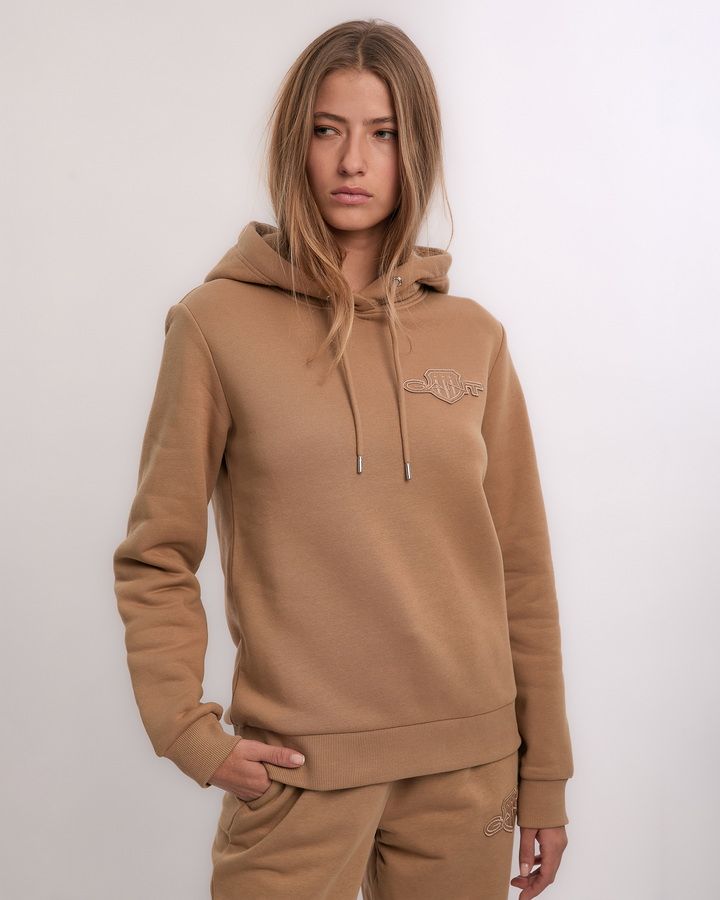 Tonal Shield Hoodie