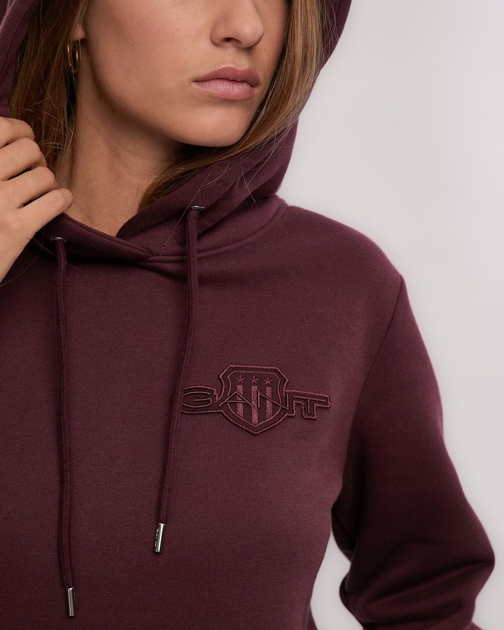 Tonal Shield Hoodie