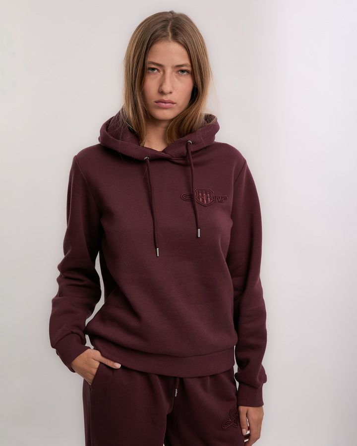 Tonal Shield Hoodie