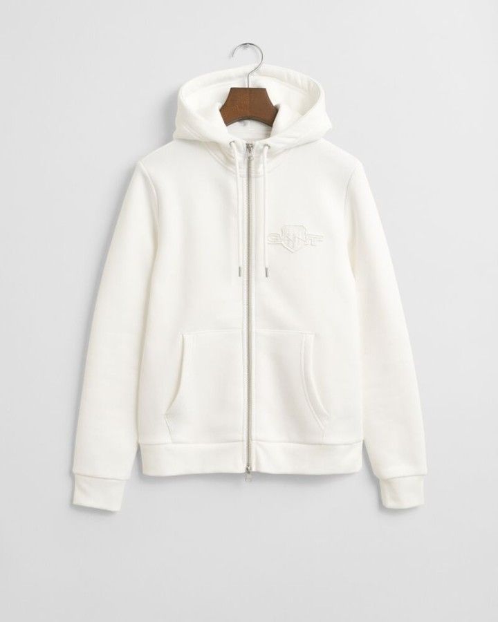 REG TONAL SHIELD ZIP HOODIE