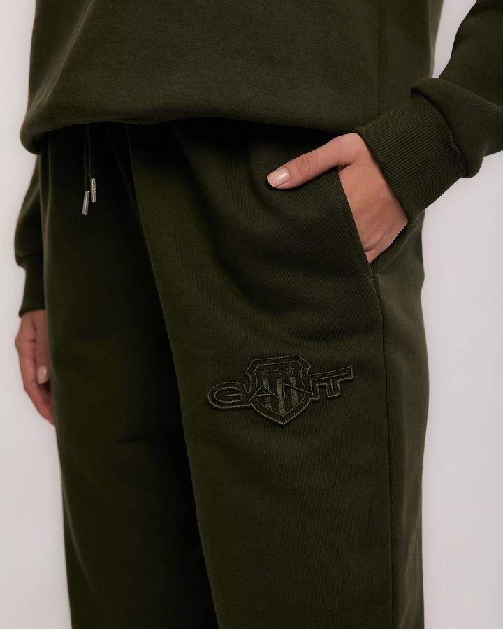 Regular Tonal Shield Sweatpants