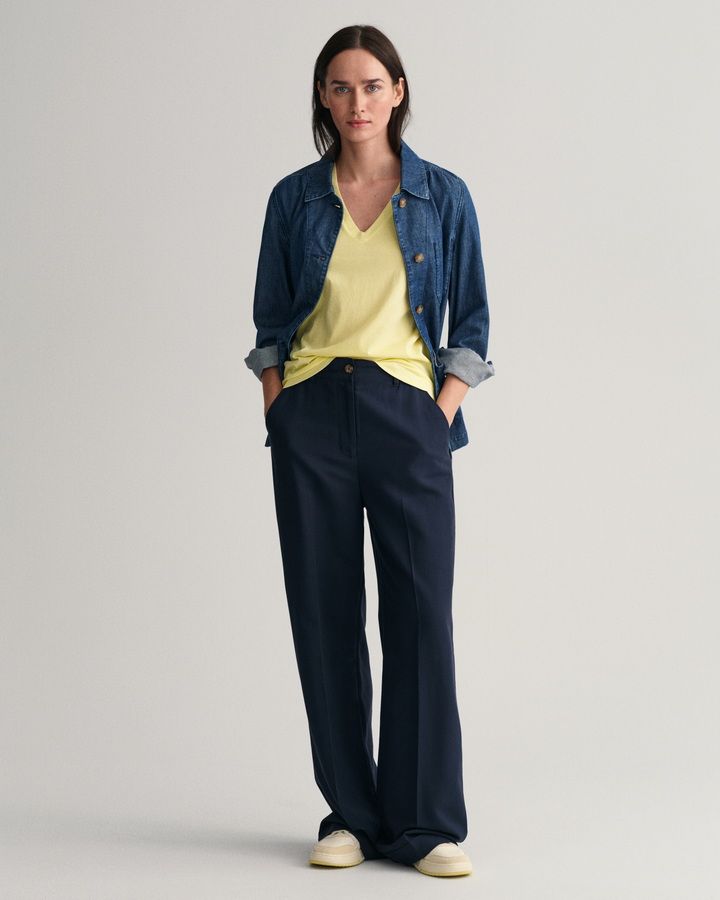 Sunfaded V-Neck T-Shirt