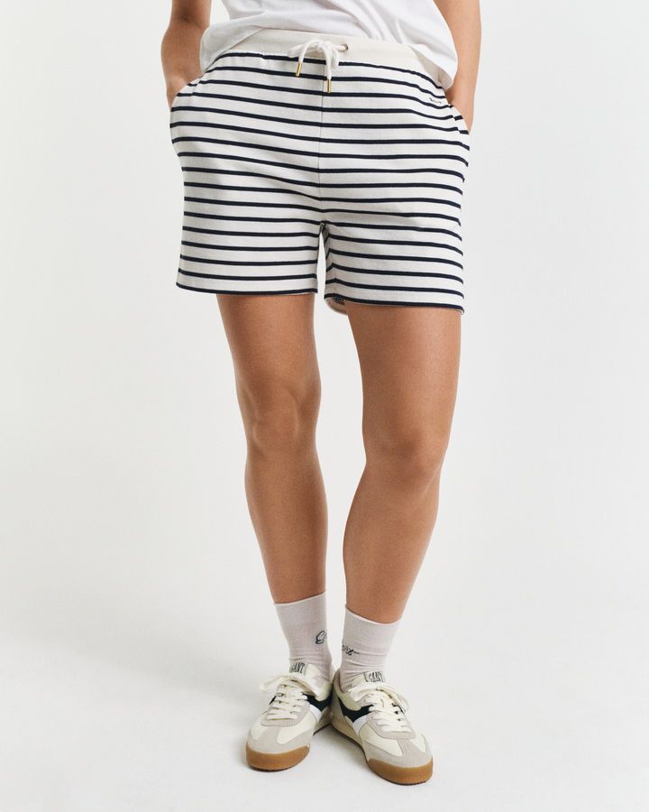 Breton Striped Jersey Shorts
