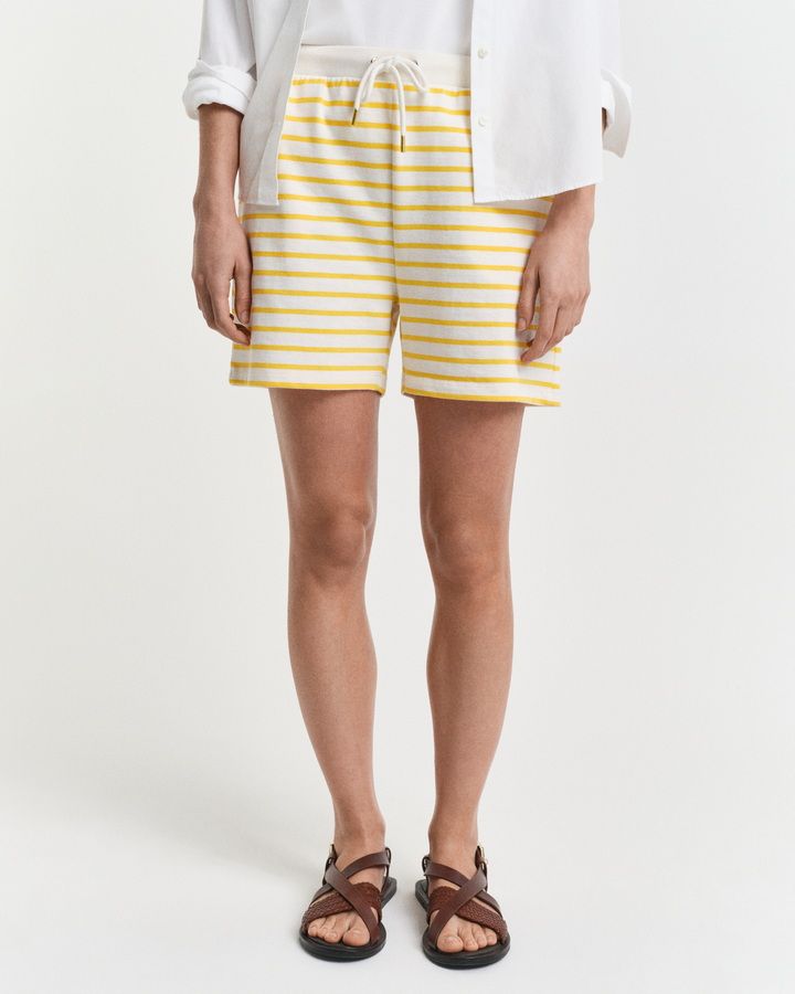 Breton Striped Jersey Shorts