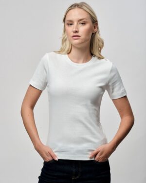 Slim Button T-Shirt
