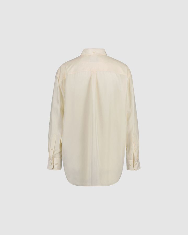 Relaxed Fit Silk Shirt