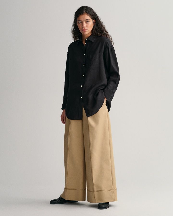 Oversized Linen Shirt