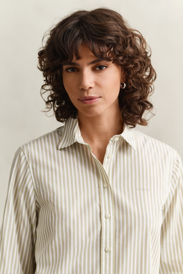 REG CLASSIC POPLIN STRIPED SHIRT