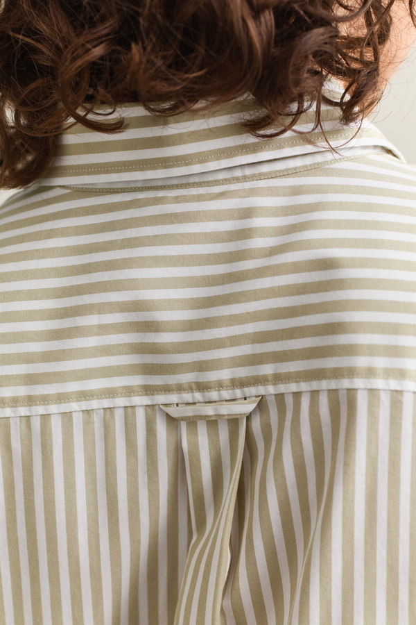 REG CLASSIC POPLIN STRIPED SHIRT