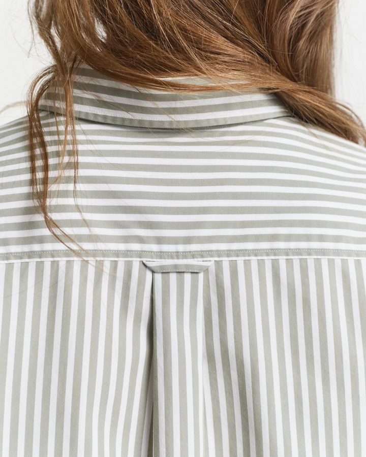 Regular Fit Striped Poplin Shirt