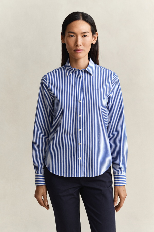 REG CLASSIC POPLIN STRIPED SHIRT