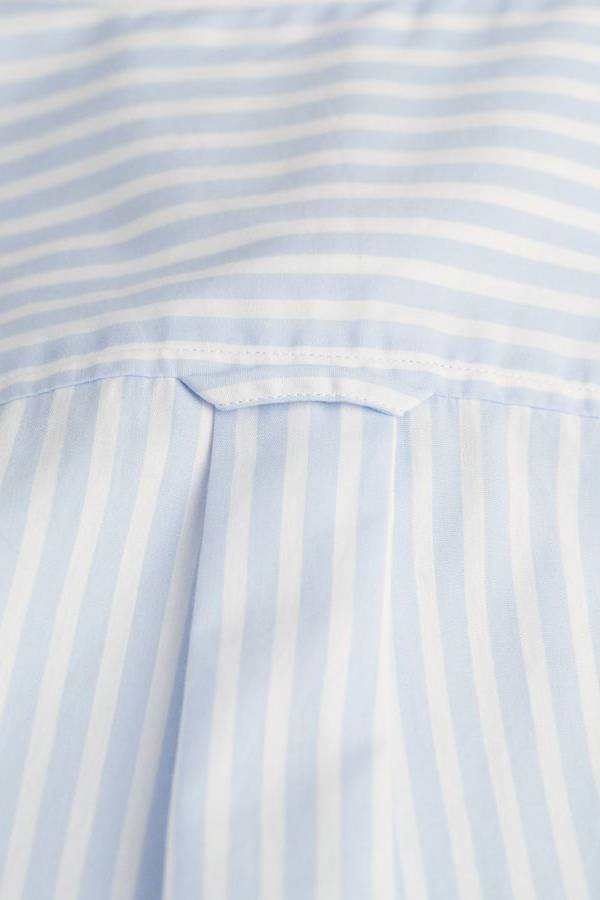 Regular Fit Striped Poplin Shirt