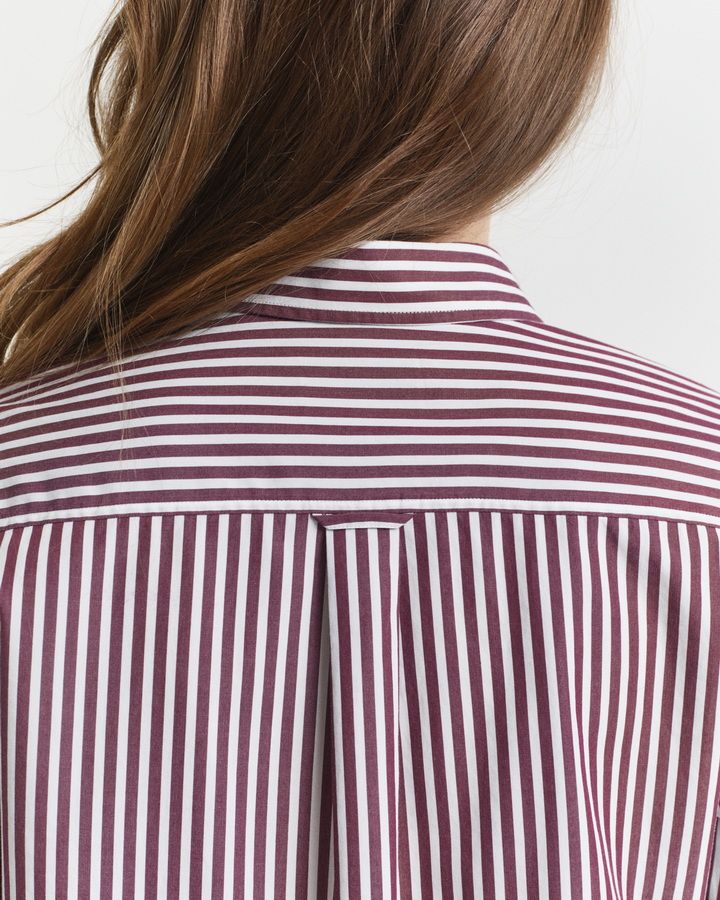 Regular Fit Striped Poplin Shirt
