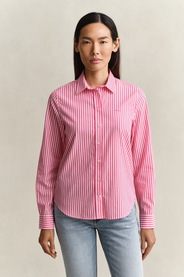 REG CLASSIC POPLIN STRIPED SHIRT