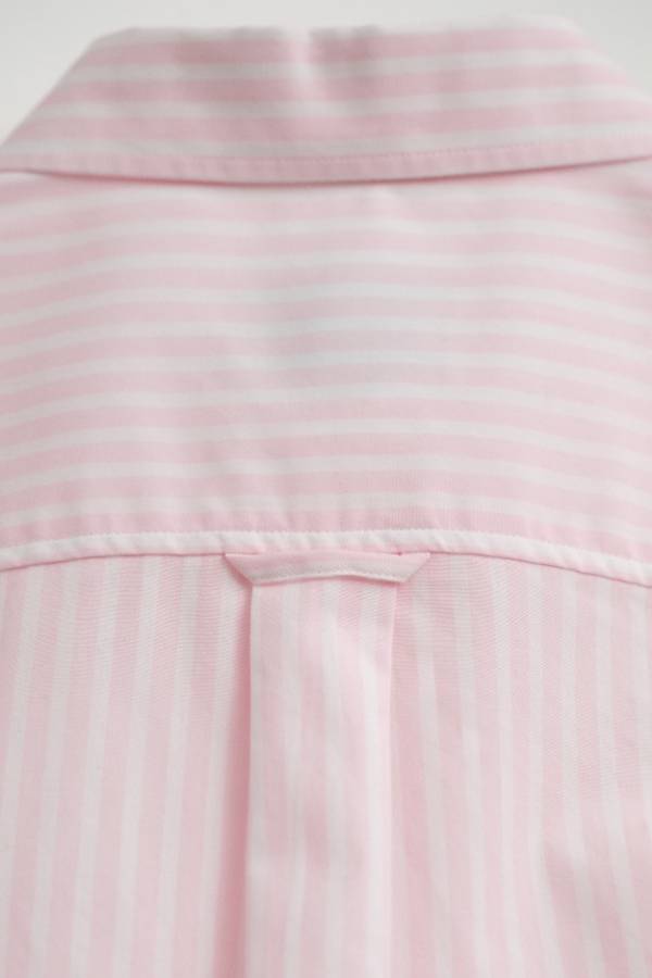 Regular Fit Striped Poplin Shirt