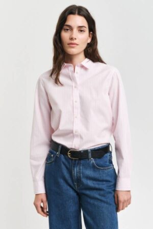 Regular Fit Striped Poplin Shirt