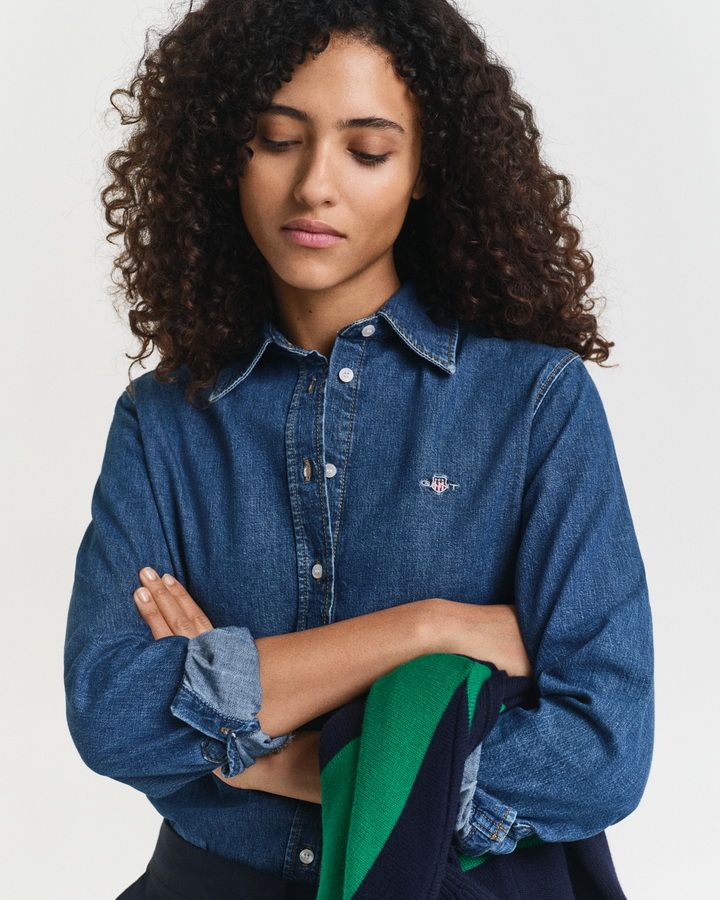 Regular Fit Denim Shirt