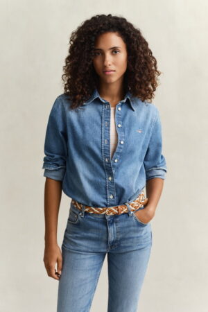 Regular Fit Denim Shirt
