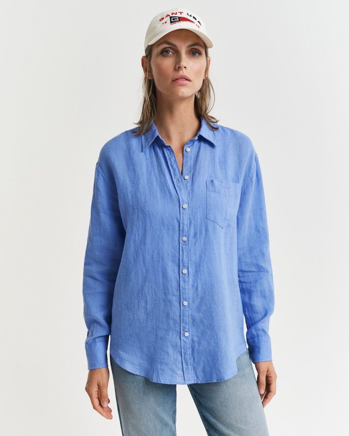Relaxed Fit Linen Shirt