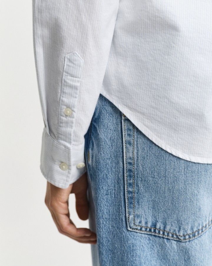 REG CLASSIC OXFORD STRIPED SHIRT