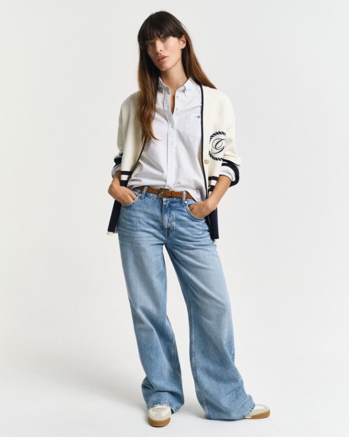 REG CLASSIC OXFORD STRIPED SHIRT