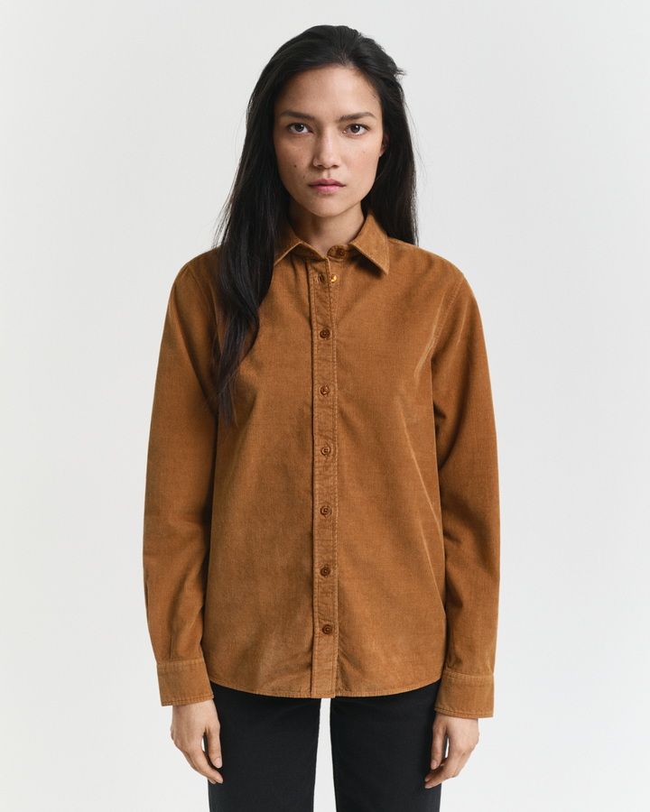 Regular Fit Corduroy Shirt