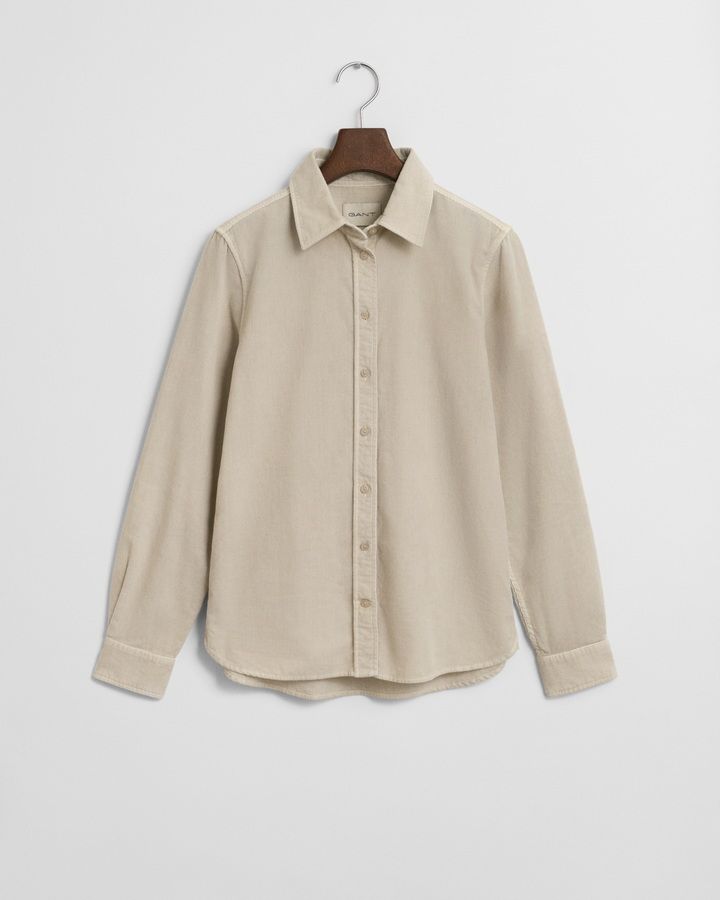 Regular Fit Corduroy Shirt