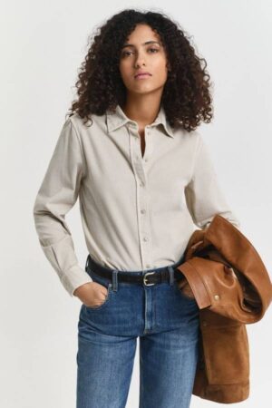 Regular Fit Corduroy Shirt