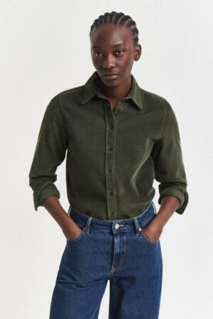 Regular Fit Corduroy Shirt