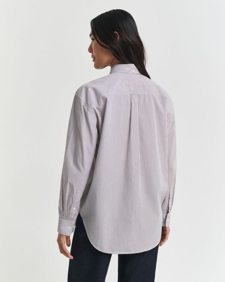 Relaxed Fit Classic Poplin Graphic Shirt