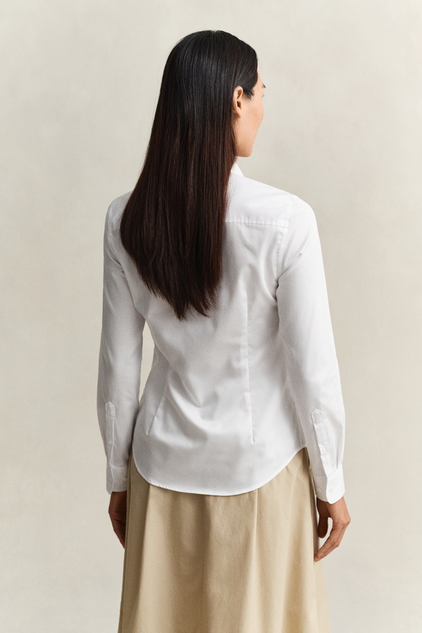Slim Fit Sateen Shirt
