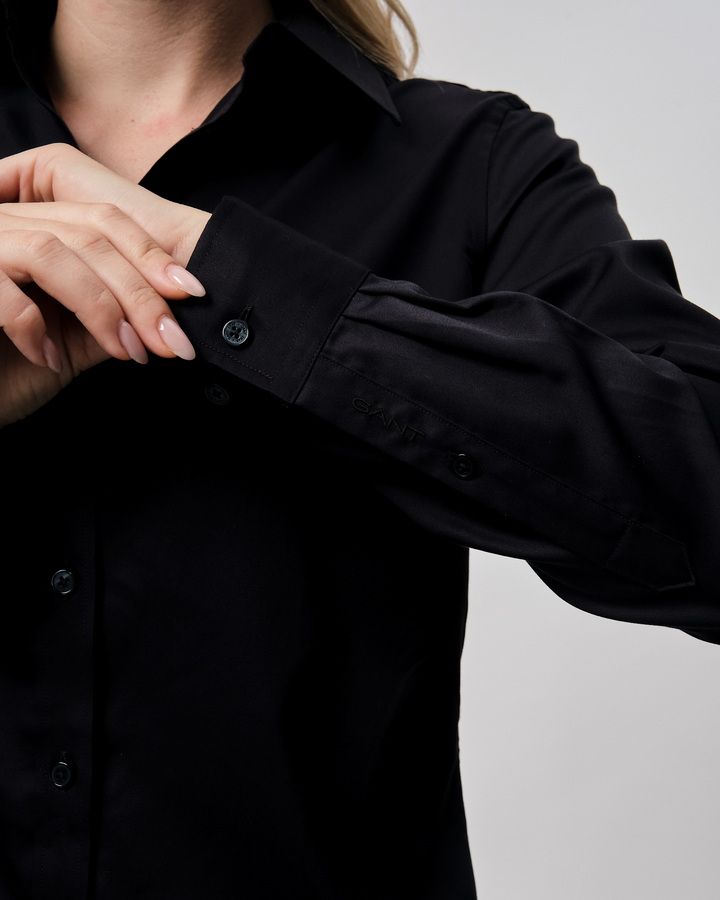 Slim Fit Sateen Shirt