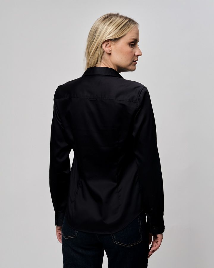 Slim Fit Sateen Shirt