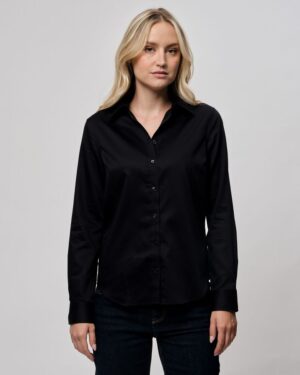 Slim Fit Sateen Shirt