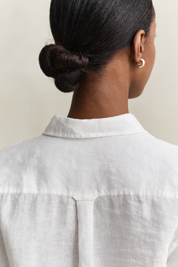 Regular Fit Linen Shirt