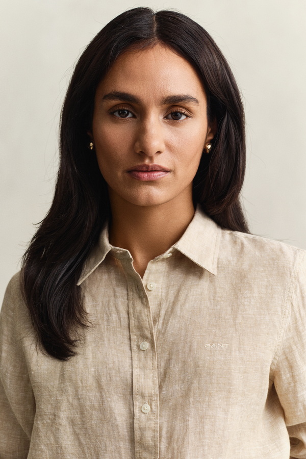 Regular Fit Linen Shirt