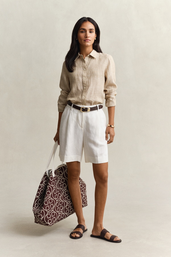 Regular Fit Linen Shirt