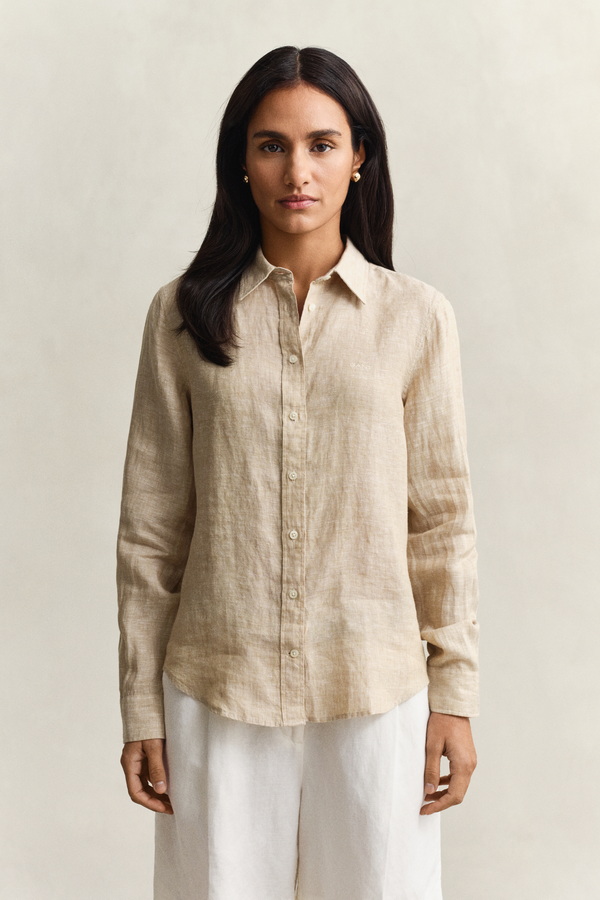 Regular Fit Linen Shirt