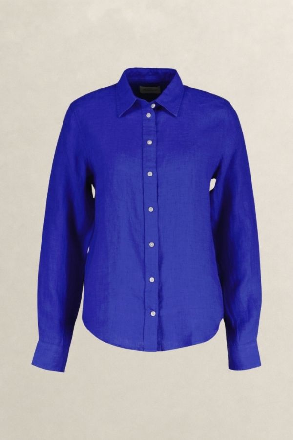 Regular Fit Linen Shirt