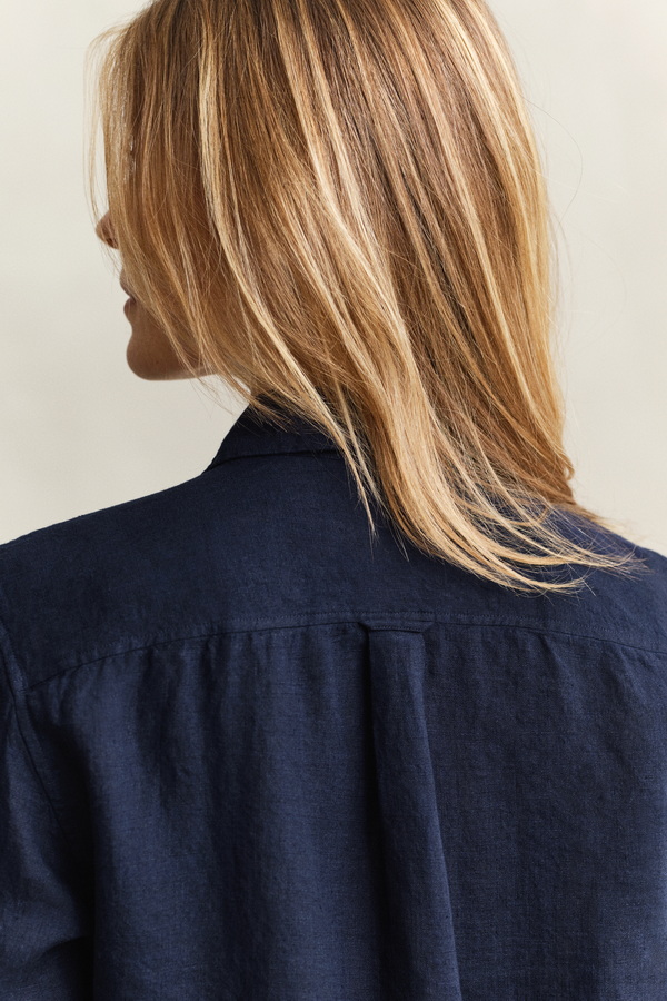 Regular Fit Linen Shirt