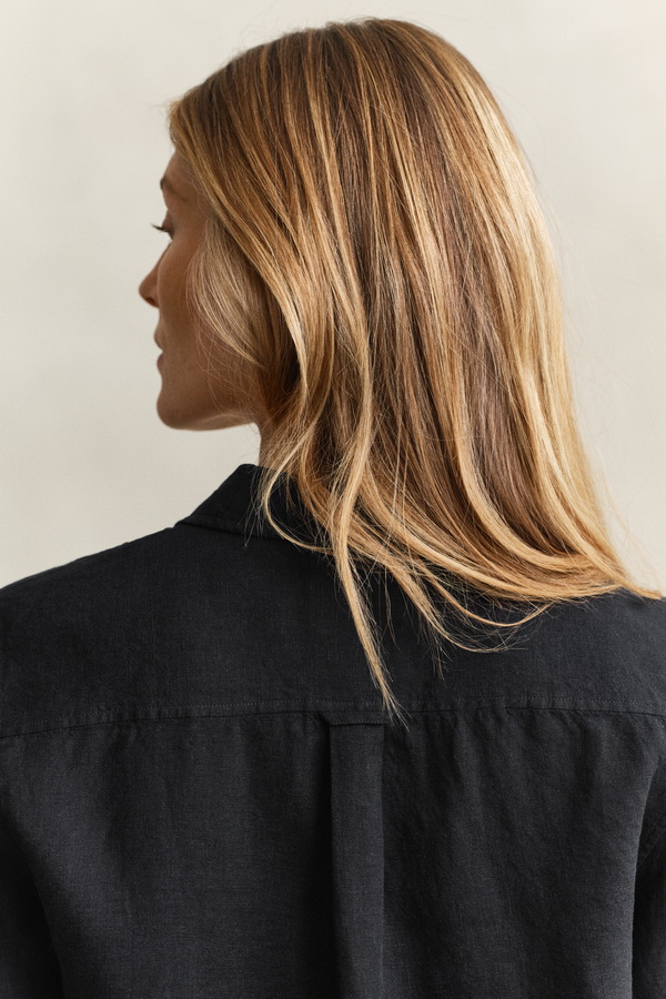 Regular Fit Linen Shirt