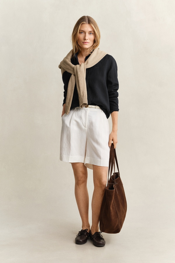 Regular Fit Linen Shirt