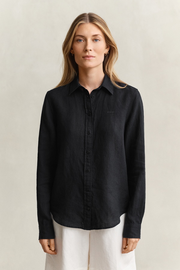 Regular Fit Linen Shirt