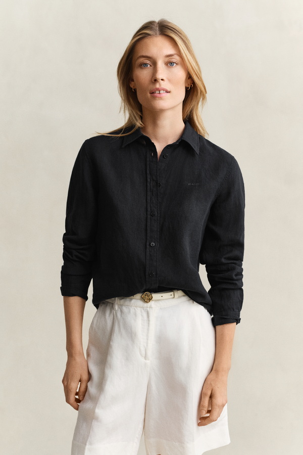 Regular Fit Linen Shirt