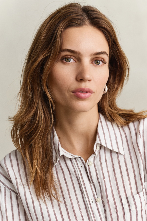 Relaxed Fit Striped Linen Shirt