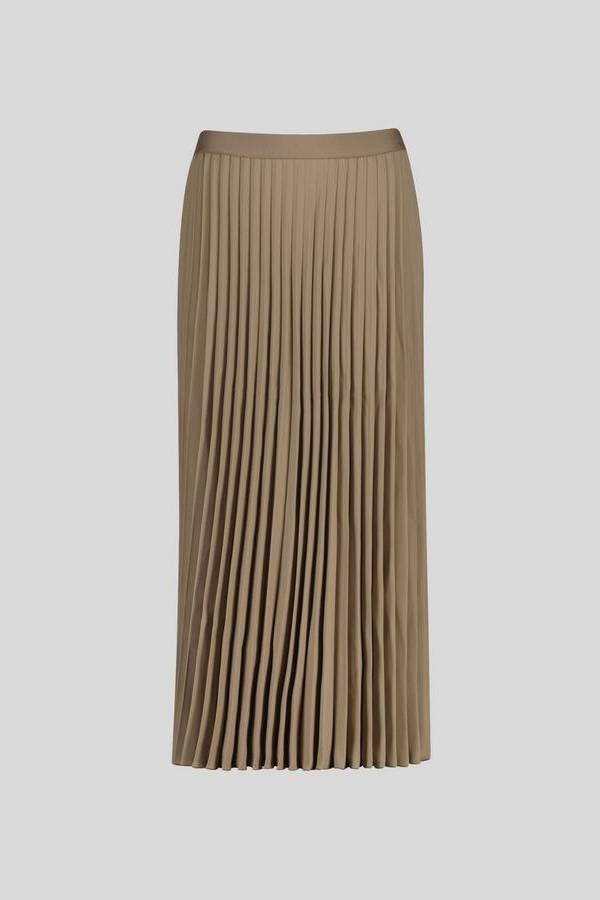 Pleated Midi Skirt