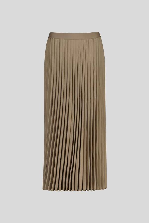 Pleated Midi Skirt