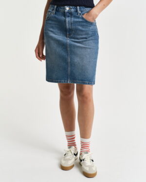 Short Denim Skirt